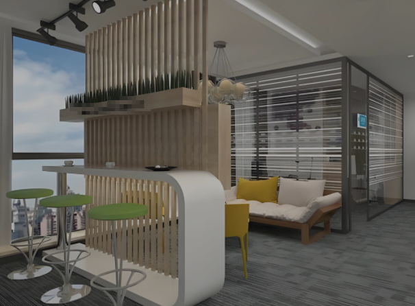 章丘区办公室装修-要如此才能让办公室的装修成为养眼之地