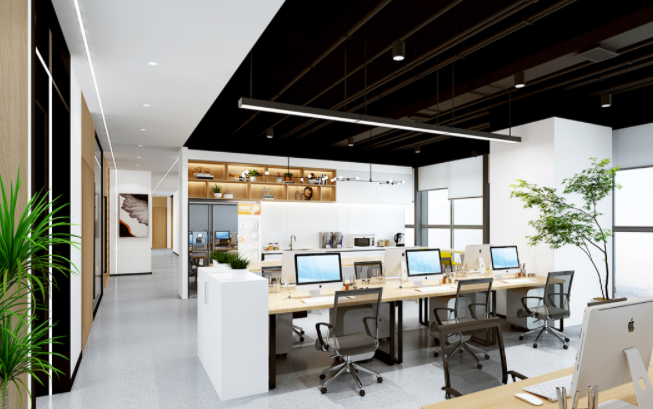 章丘区办公室装修色彩搭配的合理性-济南办公室装修公司