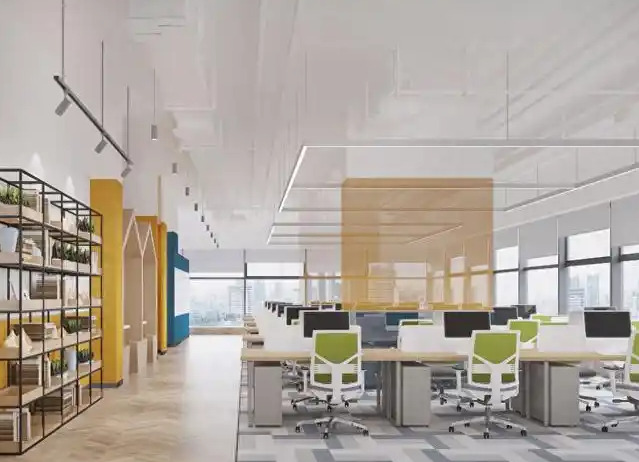 章丘区办公室装修-平衡效率与温度的空间美学